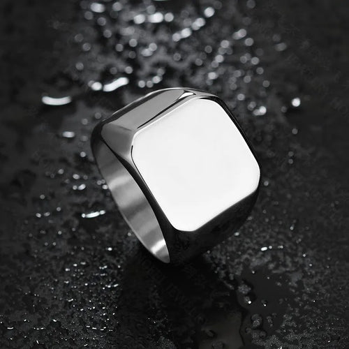 Anillo Cuadrado Acero