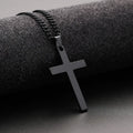 Collar Cruz Acero Inoxidable