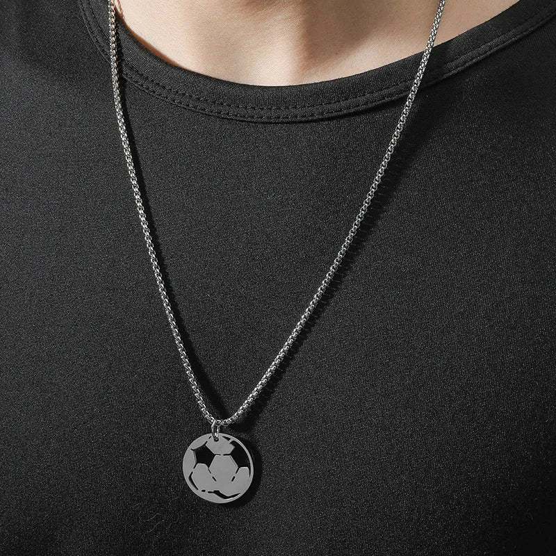 Collar Acero Dije Deportivo