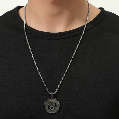 Collar Dije Engranaje Acero
